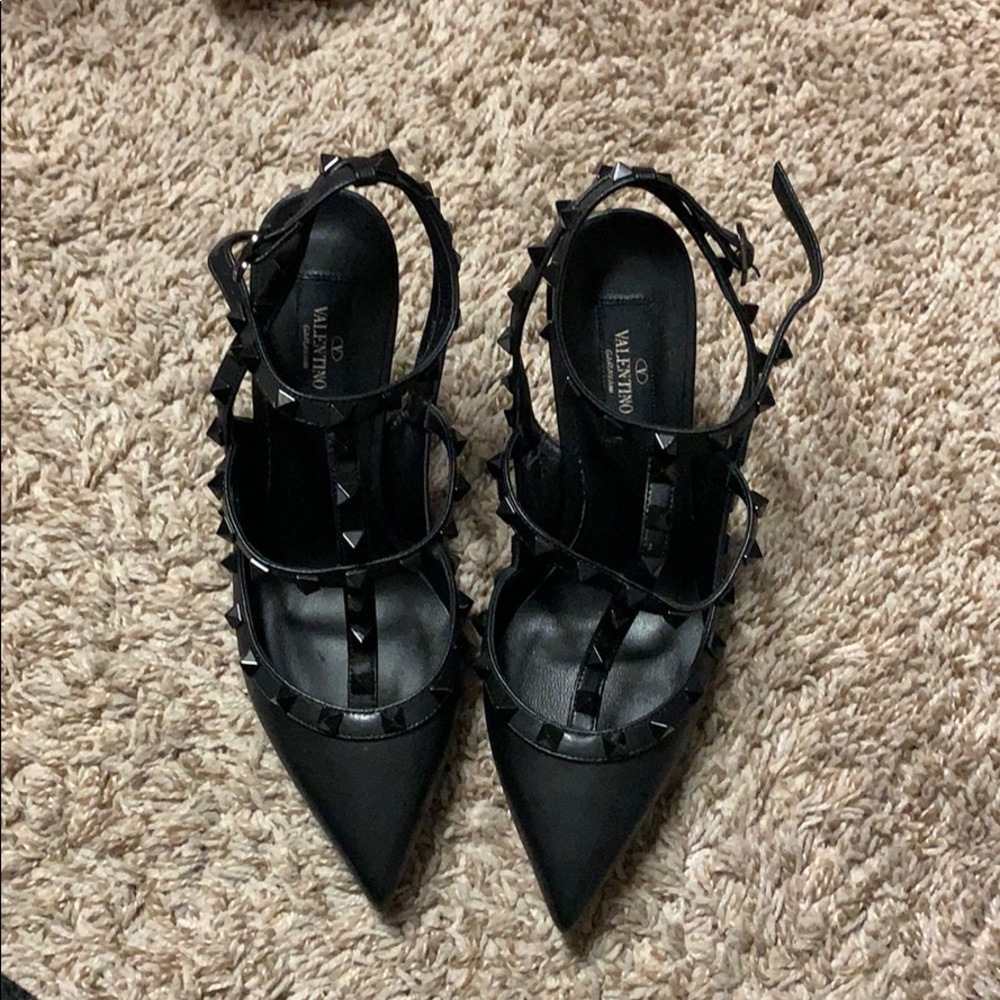 Valentino leather Rock stud leather